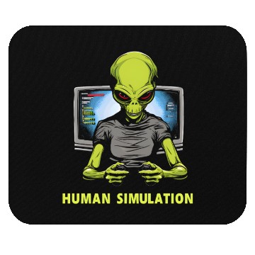 Discover Human Simulation Mouse Pads Alien Earth Videogame