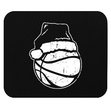 Discover Basketball Santa Mouse Pads