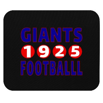 Discover Giants Football 1925 Classic Mouse Pads
