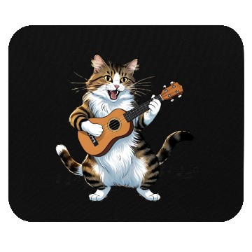Discover The Meow-sician Mouse Pads