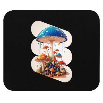 Discover Magical Mushroom Forest Mouse Pads