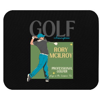 Discover Rory McIlroy Ireland Golf Mouse Pads Design