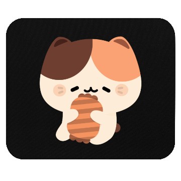 Discover Sleepy Tortie Cat Mouse Pads