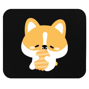 Discover Sleepy Corgi Mouse Pads