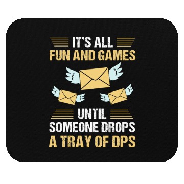 Discover Postal Worker Mailman Post Office Mouse Pads