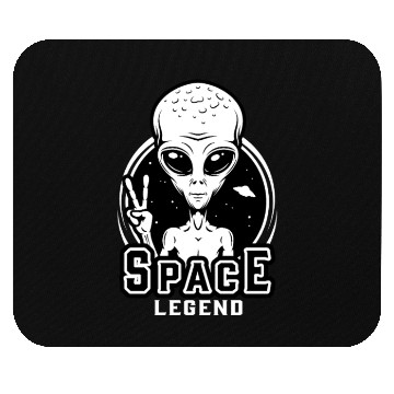 Discover Alien Legend Mouse Pads