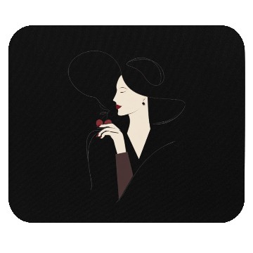 Discover Cherry Wine Whisper Mouse Pads