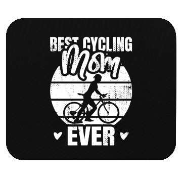 Discover Cycling Mom Mouse Pads