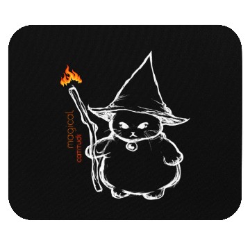 Discover Magic is my cattitude Mouse Pads