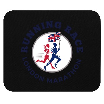 Discover London Marathon Mouse Pads