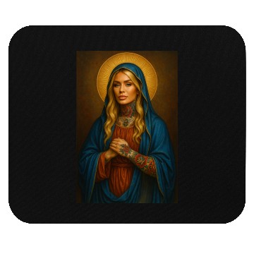 Discover Mother Mary Mouse Pads