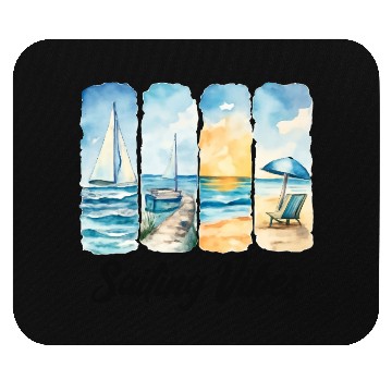 Discover Sailing Vibes – Feel the Ocean Mouse Pads
