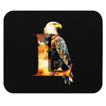 Discover EAGLE LETTER L Mouse Pads