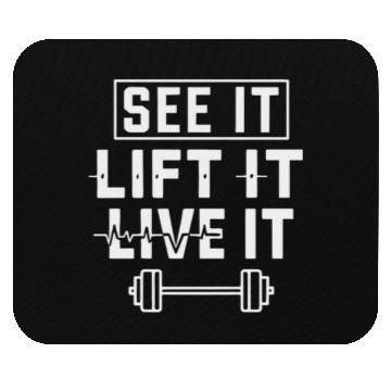 Discover See it Lift it Live Mouse Pads