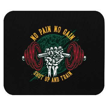 Discover 1RSN - No pain no gain Mouse Pads