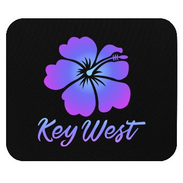 Discover Key West Hibiscus Mouse Pads