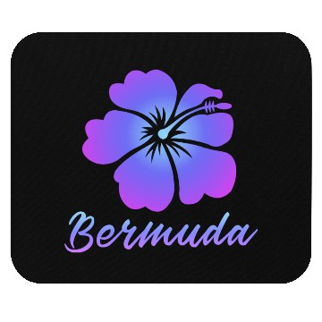 Discover Bermuda Hibiscus Mouse Pads
