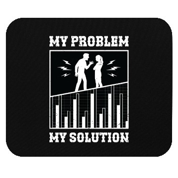 Discover Statistician My Problem My Solution Pictogram Dad Mouse Pads