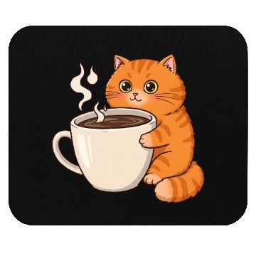 Discover I Love Cat, Coffee & Maybe You Mouse Pads