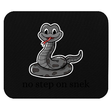 Discover no step on snek funny Mouse Pads