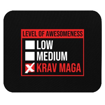 Discover Krav Maga Israel Martial Arts Mouse Pads