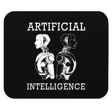 Discover AI Artificial Intelligence Computer Science Mouse Pads