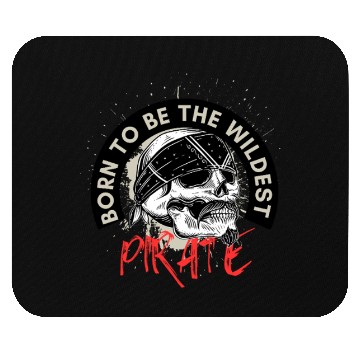 Discover Born to bw the wild Mouse Pads