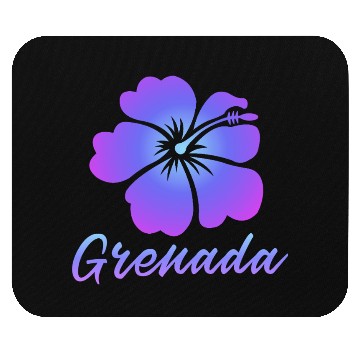 Discover Grenada Hibiscus Mouse Pads