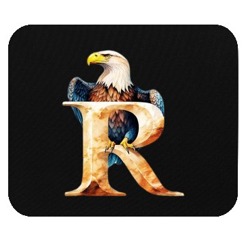 Discover EAGLE LETTER P Mouse Pads
