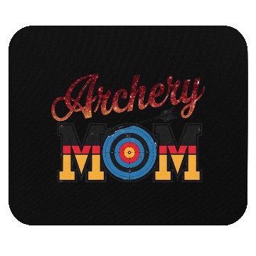 Discover Archery Mom - Bullseye Mom Mouse Pads