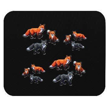 Discover Geometric Foxes, Fox Illustration, Fox Sticker, St Mouse Pads