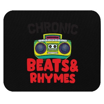 Discover Chronic Beats and Rhymes 90s Hip Hop Mouse Pads pr