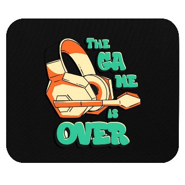 Discover The Game Is Over Gamer Mouse Pads – Funny Rage Quit