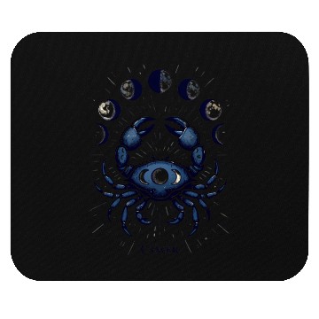Discover Zodiac Card Cancer Mouse Pads