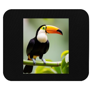 Discover Tropical Toucan Mouse Pads
