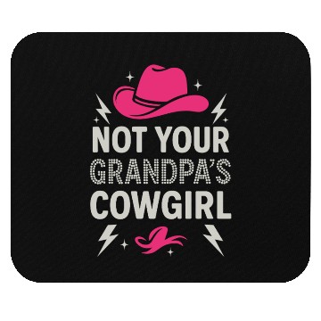 Discover Soft Cowgirl Floral Rodeo Western Aesthetic Horse Mouse Pads