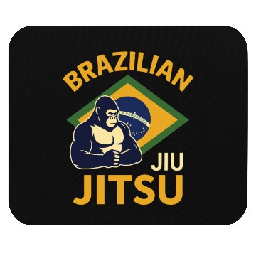 Discover Brazilian Jiu Jitsu Gorilla Mouse Pads