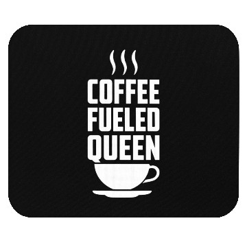 Discover Coffee Fueled Queen Mothers Day Design Mouse Pads