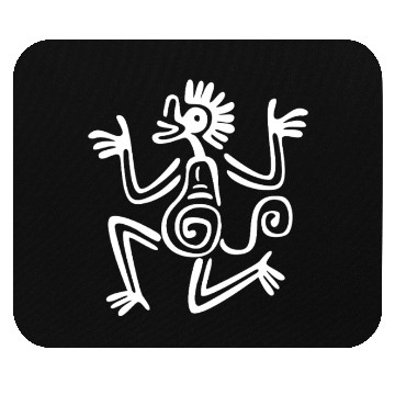 Discover Mayan And Aztec Ancient Monkey Mouse Pads