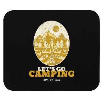 Discover Let’s Go Camping – Adventure Mouse Pads