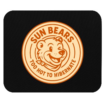 Discover Sun bears Mouse Pads