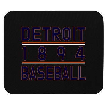 Discover Detroit Baseball Classic Mouse Pads