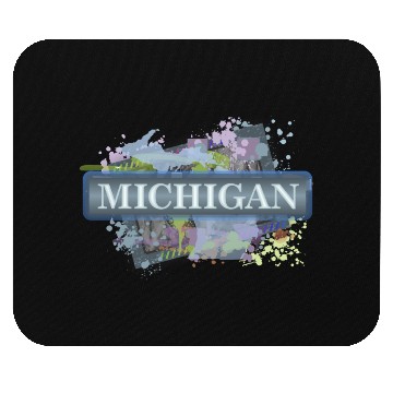 Discover Michigan Abstract Mouse Pads