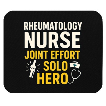 Discover Rheumatology Nurse Funny Mouse Pads