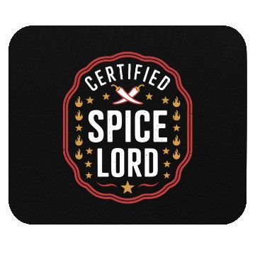 Discover Red Pepper Chili Spicy Food Lover Mouse Pads