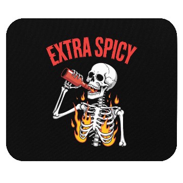 Discover Red Pepper Chili Spicy Food Lover Mouse Pads