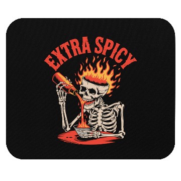 Discover Red Pepper Chili Spicy Food Lover Mouse Pads