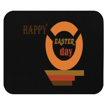 Discover happy easterday 1- Clean & Festive Spring Design. Mouse Pads