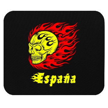 Discover Spain Skull Design Design Mouse Pads