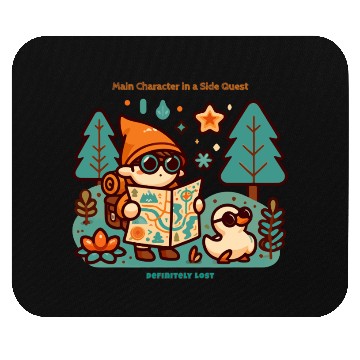 Discover Main Character in a Side Quest Mouse Pads